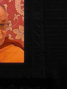 Klausens SERIELLO Der Dalai Lama in Frankfurt 30.7.2009 Commerzbank Arena