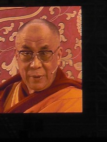 Klausens SERIELLO Der Dalai Lama in Frankfurt 30.7.2009 Commerzbank Arena