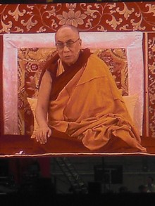 Klausens SERIELLO Der Dalai Lama in Frankfurt 30.7.2009 Commerzbank Arena