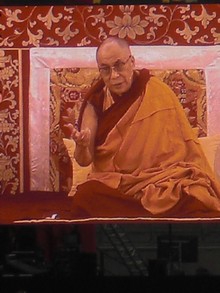 Klausens SERIELLO Der Dalai Lama in Frankfurt 30.7.2009 Commerzbank Arena