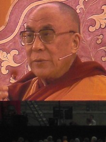 Klausens SERIELLO Der Dalai Lama in Frankfurt 30.7.2009 Commerzbank Arena