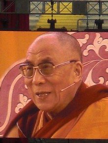 Klausens SERIELLO Der Dalai Lama in Frankfurt 30.7.2009 Commerzbank Arena